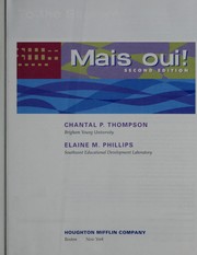Cover of Mais oui! by Chantal P. Thompson