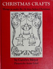 Cover of Christmas crafts by Carolyn Meyer