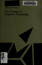Cover of The promise of cognitive psychology by Richard E. Mayer