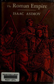 Front cover of The Roman Empire by Isaac Asimov