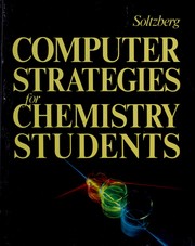 Front cover of Computer strategies for chemistry students by Leonard J. Soltzberg