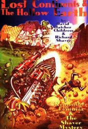 Front cover of Lost Continents and the Hollow Earth by David Hatcher Childress