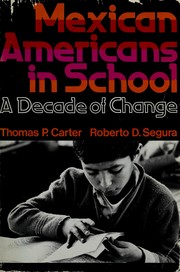 Front cover of Mexican Americans in school by Thomas P. Carter