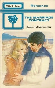 Cover of The marriage contract by Susan Alexander