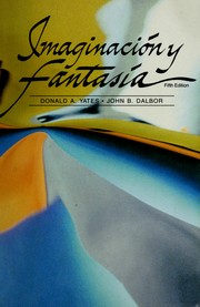 Front cover of Imaginación y fantasía by Donald A. Yates