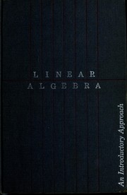Cover of Linear algebra by Charles W. Curtis