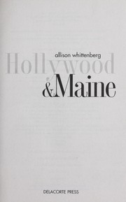 Front cover of Hollywood and Maine by Allison Whittenberg