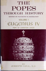 Cover of Eugenius IV by Joseph Gill