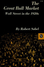 Front cover of The great bull market by Robert Sobel