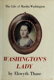 Cover of Washington's lady by Elswyth Thane