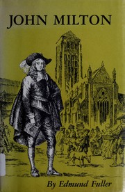 Cover of John Milton by Edmund Fuller