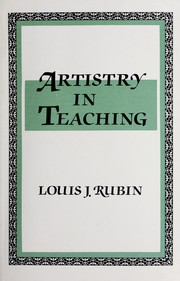 Front cover of Artistry in teaching by Louis J. Rubin