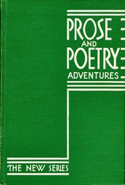 Front cover of Prose and poetry adventures by Margaret Rutledge Greer