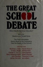 Cover of The Great school debate by Beatrice Gross