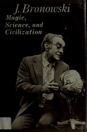 Cover of Magic, Science, and Civilization by Jacob Bronowski