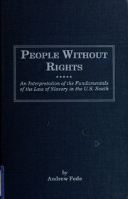 Front cover of People without rights by Andrew Fede