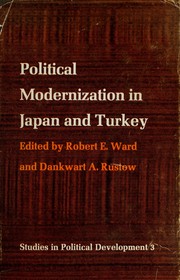 Front cover of Political modernization in Japan and Turkey by Conference on Political Modernization in Japan and Turkey Gould House 1962.