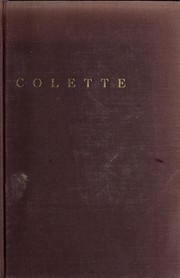 Cover of Colette by Elaine Marks