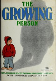 Cover of The growing person by Doris J. Shallcross