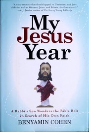 Front cover of My Jesus Year by Benyamin Cohen
