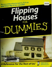 Cover of Flipping Houses For Dummies by Ralph R. Roberts