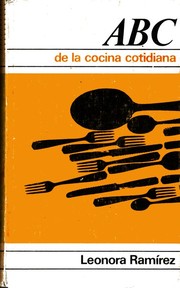 Cover of ABC de la Cocina Cotidiana by Leonora Ramírez