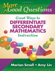 Cover of More good questions by Marian Small