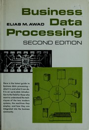 Cover of Business data processing by Elias M. Awad