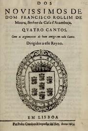 Front cover of Dos novissimos by Francisco Child Rolim de Moura