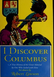 Cover of I Discover Columbus by Robert Lawson