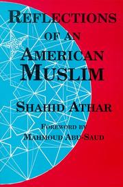 Cover of Reflections of an American Muslim by Shahid Athar