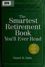 Front cover of The smartest retirement book you'll ever read by Daniel R. Solin