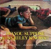 Front cover of Do you suppose Miss Riley knows? by Nancy Curry