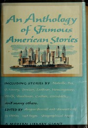 Front cover of The bedside book of famous American stories by John Angus Burrell