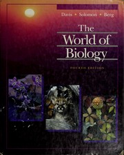 Cover of The world of biology by P. William Davis