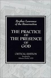 Front cover of The Practice of the Presence of God by Brother Lawrence of the Resurrection