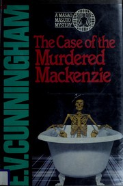 Front cover of The Case of the Murdered Mackenzie by Howard Fast