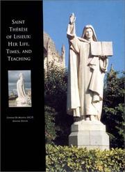 Front cover of Saint Thérèse of Lisieux by Conrad De Meester