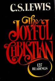 Front cover of The joyful Christian by C.S. Lewis