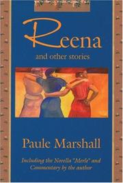 Cover of Reena and other stories by Paule Marshall