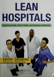 Cover of Lean hospitals by Mark Graban
