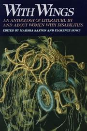 Cover of With wings by Florence Howe