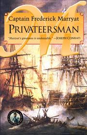Cover of The privateersman by Frederick Marryat
