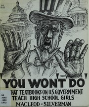 Cover of "You won't do" by Jennifer Selfridge MacLeod
