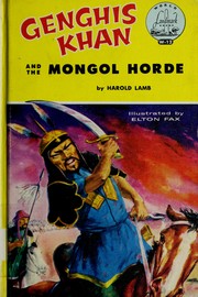 Front cover of Genghis Khan and the Mongol horde by Harold Lamb