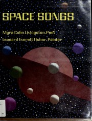 Cover of Space songs by Myra Cohn Livingston