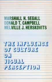 Cover of The Influence of culture on visual perception by Marshall H. Segall