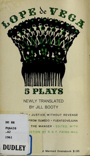 Cover of Five plays by Lope de Vega