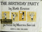 Front cover of The birthday party by Ruth Krauss