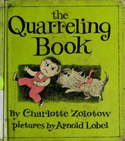 Front cover of The Quarreling Book by Charlotte Zolotow